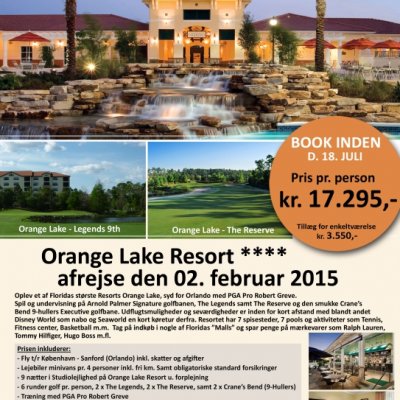 Golfrejse til Orlando 2015