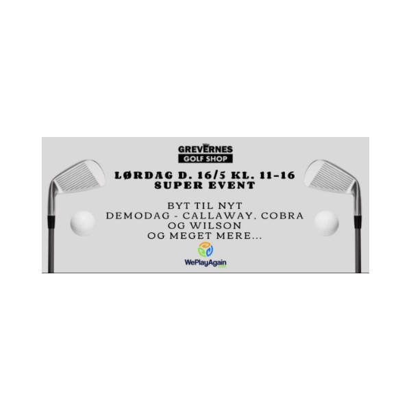 ⛳ En fantastisk dag i vente � kom med til vores kommende event!