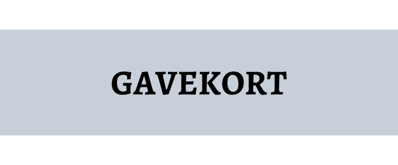 Gavekort