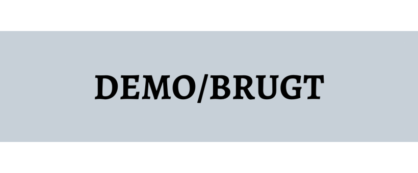 Demo/Brugt