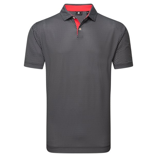 Footjoy Herre Irongate Print Lisle Polo 2025