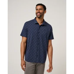 Travis Mathew Herre Comfortknit Geo Polo