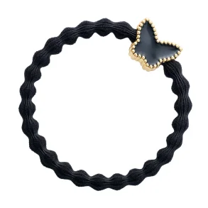 ByEloise Enamel Gold Butterfly Black