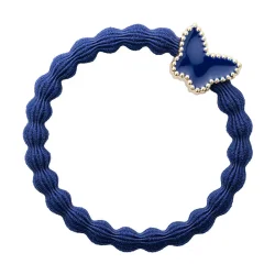 ByEloise Enamel Gold Butterfly Navy
