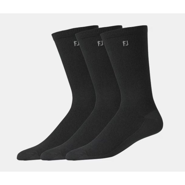 Footjoy Herre ProDry Crew Strmper 3 pk.