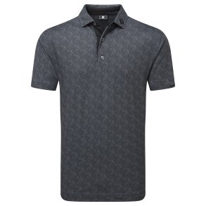 Footjoy Herre Speckle Print Pique Polo 2025