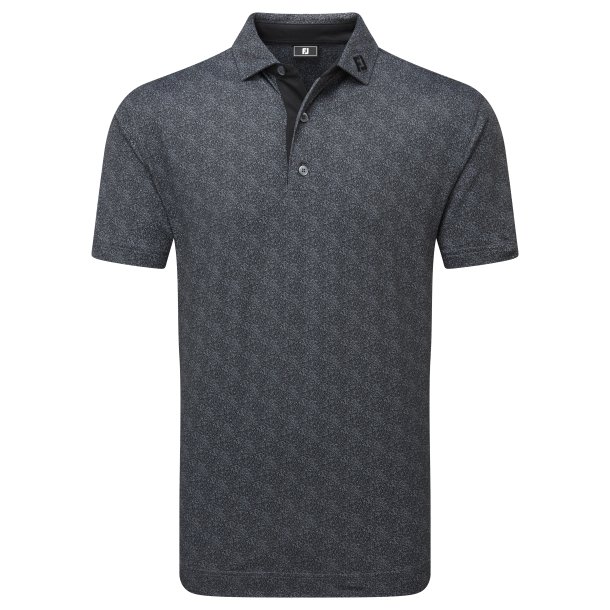 Footjoy Herre Speckle Print Pique Polo 2025
