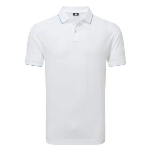 Footjoy Herre  Tipped Pique Polo 