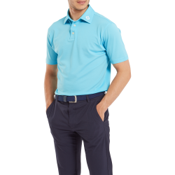 Footjoy Herre Stretch Pique Solid Polo 