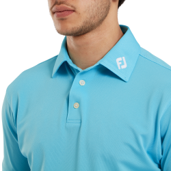 Footjoy Herre Stretch Pique Solid Polo 