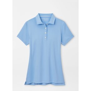 Peter Millar Dame Short Sleeve Button Polo FASHION
