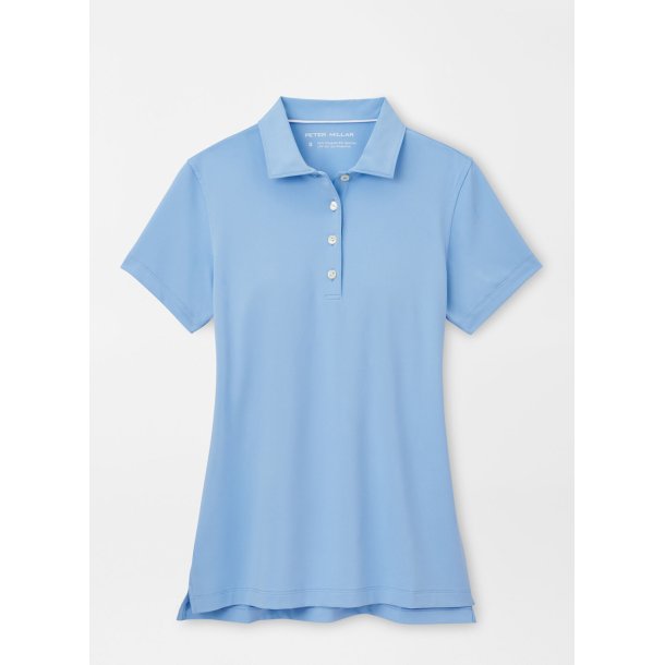 Peter Millar Dame Short Sleeve Button Polo FASHION