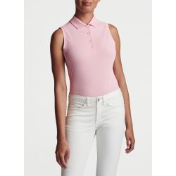 Peter Millar Dame Banded Sport Mesh Button Polo