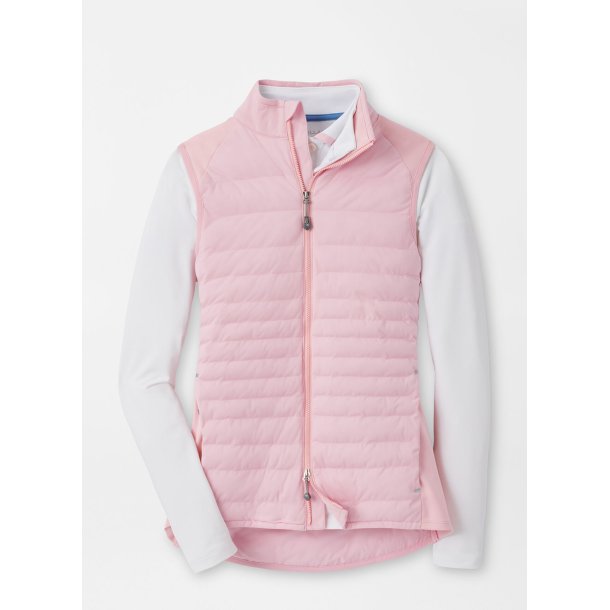 Peter Millar Dame Fuse Hybrid Vest Palmer Pink