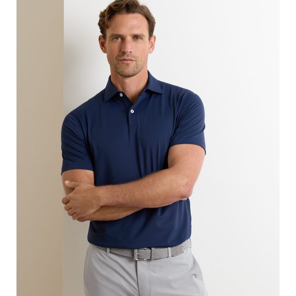 Peter Millar Herre Solid Performance Jersey Polo 