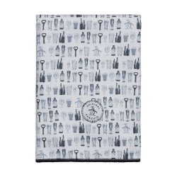 Original Penguin Tonal Drinks Waffle Towel