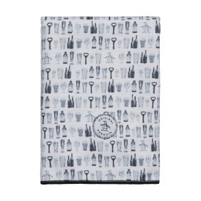 Original Penguin Tonal Drinks Waffle Towel
