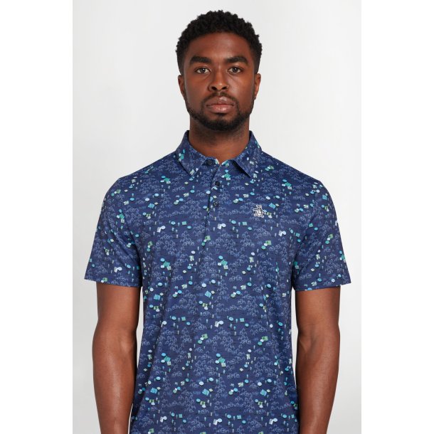 Original Penguin Pete In The Park Print Polo