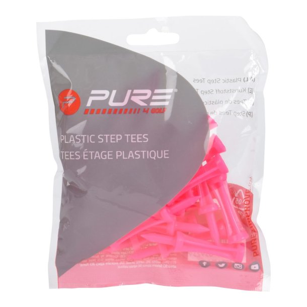 PURE Plastik Step Tees 53mm
