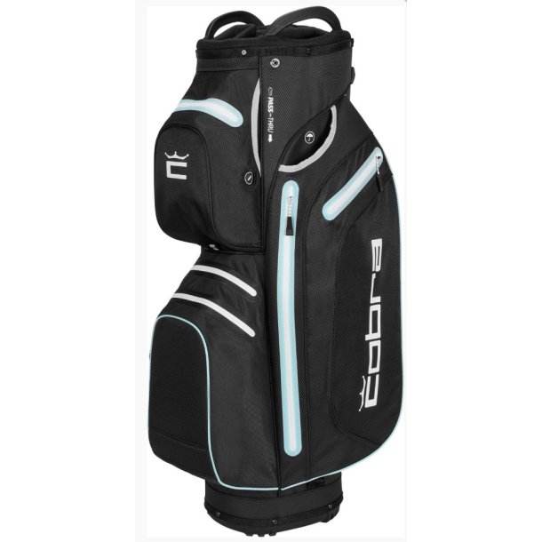 Cobra Ultradry Pro Cart Bag Puma black/ Cool blue