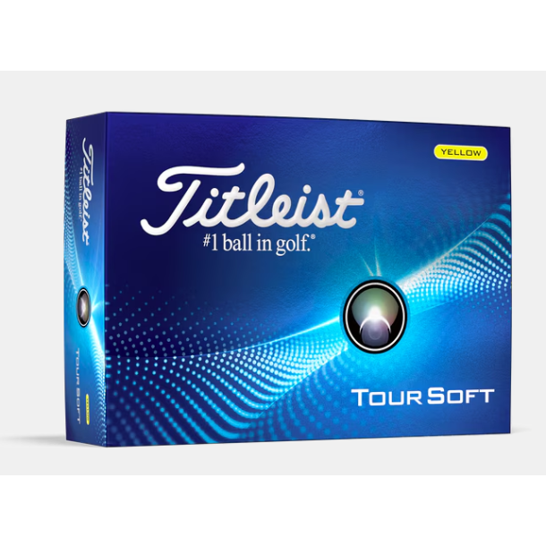 Titleist Tour Soft Yellow Golfbolde 