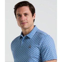 Original Penguin All-Over Lifesaver Print Herre Polo 