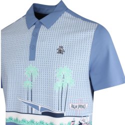 Original Penguin Palm Springs Block Herre Polo