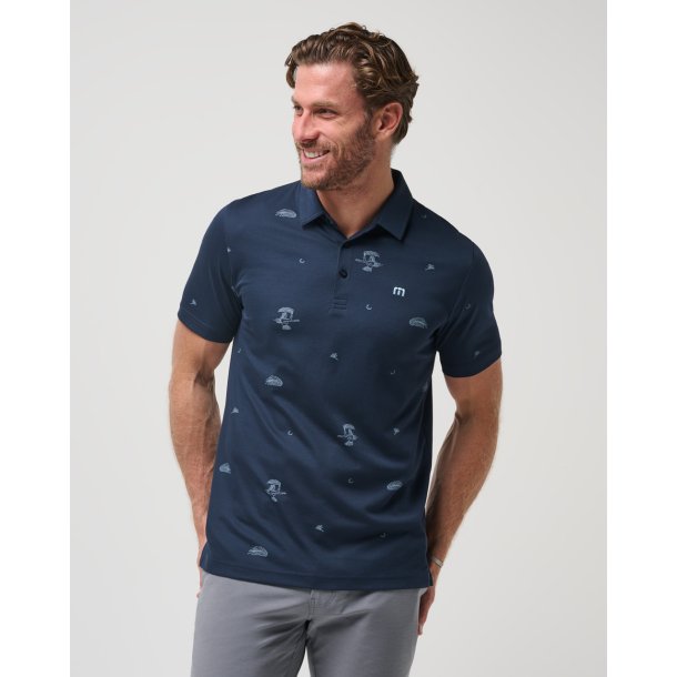 Travis Mathew Beach Creature Herre Polo