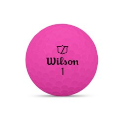 Wilson Staff Duo Soft Pink Golfbolde2025