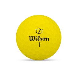 Wilson Staff Duo Soft Yellow Golfbolde2025