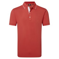 Footjoy Herre Wordmark Pique Polo 