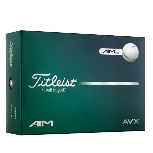 Titleist AVX Aim Golfbolde