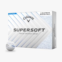 Callaway Supersoft Splatter Golfbolde 