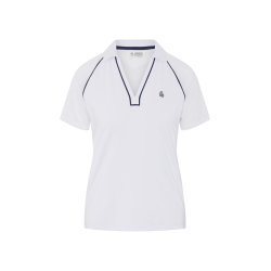 Original Penguin Dame V Neck Color Block Polo