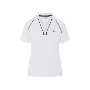Original Penguin Dame V Neck Color Block Polo