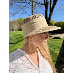 SEEBERGER Dame Strhat Seagras Sand