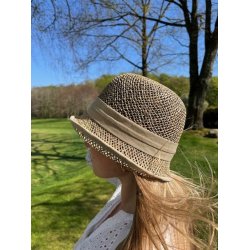 SEEBERGER Cloche with turn up