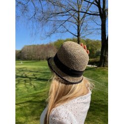 SEEBERGER Cloche with turn up