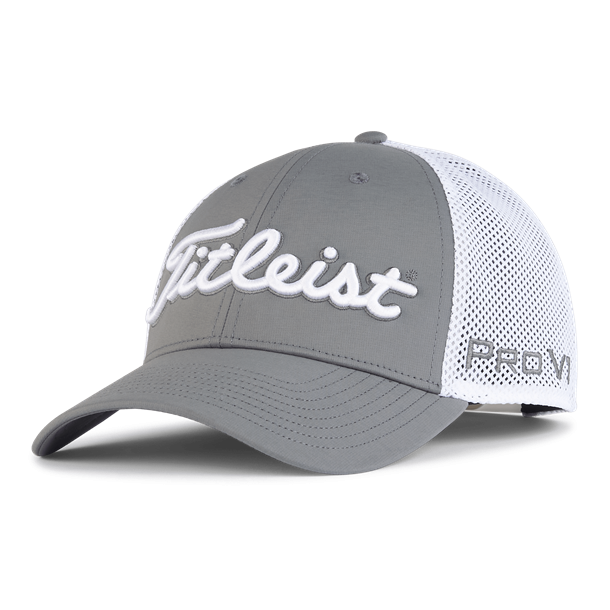 Titleist Tour Performance Mesh Cap Charcoal/White